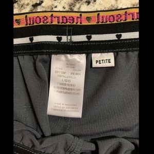 HeartSoul Grey Scrub Pants